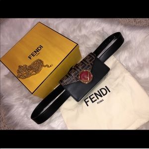 Fends Liberty Logo Belt/Chain Bag